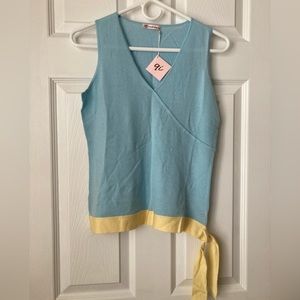 NWT Lightweight Cashmere sleeveless /tank sweater